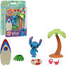 Disney Stitch figur 5 cm med tilbehør - flere varianter - assorteret