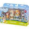 Bluey figurer bryllup 4-pak