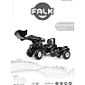 Falk Toys New Holland frontlæsser med vogn