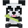 Panda natlampe - hvid og sort