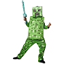 Minecraft Creeper kostume - str. 128-134 cm