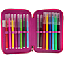 Danpen Junior Deluxe penalhus med indhold - tic tac toe