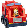 Bluey familiens minibiler m. figur - flere varianter - assorteret