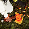 Nerf Minecraft Firebrand-økse blaster med 6 pile