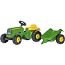Rolly Toys John Deere traktor med anhænger