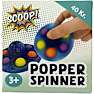Scoop popper spinner - flere varianter - assorteret