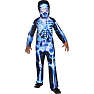 Halloween gamer skelet kostume str. 164