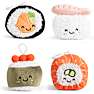 Scoop sushibamseklips - flere varianter - assorteret