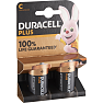 Duracell Plus C batterier 2-pak