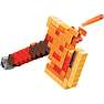 Nerf Minecraft Firebrand-økse blaster med 6 pile