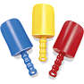 Dantoy købmandsskovl 23 cm - assorteret