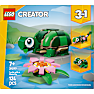 LEGO Creator 3-i-1 skildpadde med åkandeblomst 31377