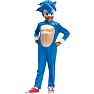 Sonic heldragt kostume 3-4 år
