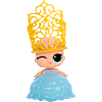 L.O.L. Surprise Princess Baby Sister dukke - flere varianter - assorteret