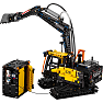 LEGO Technic Volvo FMX-lastbil og EC230 elektrisk gravemaskine 42175