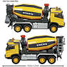 Majorette Volvo Truck cementblander