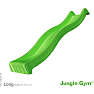 Jungle Gym rutsjebane grøn 265 cm
