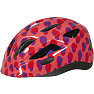 CSI cykelhjelm - røde/lilla hjerter
