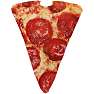 Pizzaslice kostume - str. 164 cm