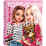 TOPModel Leoheart malebog m. pailletter