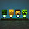 Minecraft Steve lampe - multifarvet