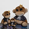PEEPZ FirstGrade Monkey Squish Heads - 20 cm