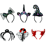 Halloween hårbøjle - flere varianter - assorteret