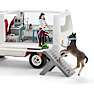 Schleich 42439 mobil dyrlæge med føl
