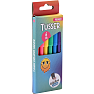Danpen junior tusser primære farver 6-pak