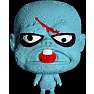 Splats head horrorserie 11 cm – flere varianter - assorteret