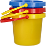 Dantoy Spand med hældetud 13,5 cm - assorteret