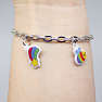 Puff Charm Art armbåndssæt - Rainbow