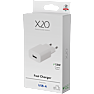 X2O 12W hjemmelader USB-A - Hvid