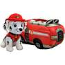 Paw Patrol Marsh med brandbil bamse 20 cm