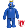 Rainbow friends action figur – flere varianter - assorteret