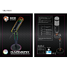 Nox Harmony gaming mikrofon med LED-lys