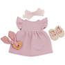Lullababy dukke kjole - rosa
