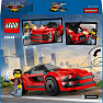 LEGO City Rød sportsvogn Legetøjssæt med superbil 60448