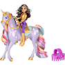 Unicorn academy Sophia & Wildstar dukke og hest