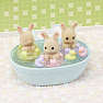 Sylvanian Families trillingernes badesæt