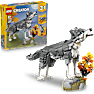 LEGO Creator 3-i-1 Skovens dyr: Grå ulv 31393
