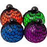 Keycraft klembar bold i net - assorteret
