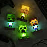 Minecraft Steve lampe - multifarvet