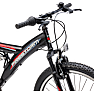 Puch firestorm børnecykel 7 gear 26" - sort/rød
