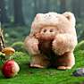 Giggle Monster Furry Forest figur - flere varianter - assorteret