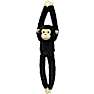 My Soft Friend hængende abe bamse 50 cm - sort