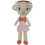 Brainrot Ballerina Cappuccina 62 cm