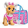 Chi Chi Love Star chihuahua plyshund med taske 20 cm