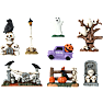 Halloween landskabs tilbehør - flere varianter - assorteret