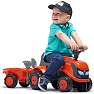 Falk Toys Baby Kubota ride-on traktor